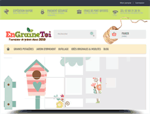 Tablet Screenshot of engrainetoi.com